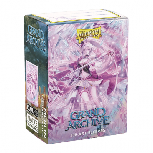 Sleeves Dragon Shield - 63 x 88 mm Grand Archive Brilliant Vestige i gruppen SÄLLSKAPSSPEL / Tillbehör / Sleeves hos Spelexperten (AT16168)