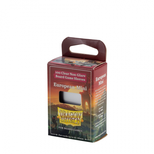 Sleeves Dragon Shield 45 x 68 mm Clear/Non-Glare i gruppen SÄLLSKAPSSPEL / Tillbehör / Sleeves hos Spelexperten (AT60202)