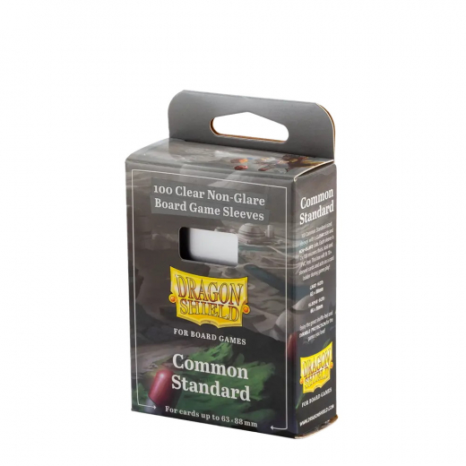 Sleeves Dragon Shield 63 x 88 mm Clear/Non-Glare i gruppen SÄLLSKAPSSPEL / Tillbehör / Sleeves hos Spelexperten (AT60205)
