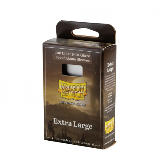 Sleeves Dragon Shield 65 x 100 mm Clear/Non-Glare i gruppen SÄLLSKAPSSPEL / Tillbehör / Sleeves hos Spelexperten (AT60206)