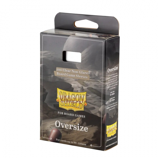 Sleeves Dragon Shield 80 x 120 mm Clear/Non-Glare i gruppen SÄLLSKAPSSPEL / Tillbehör / Sleeves hos Spelexperten (AT60209)