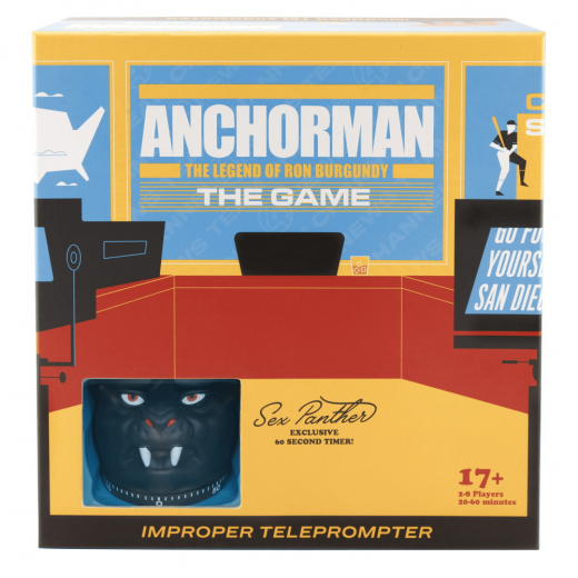 Anchorman: The Game - Improper Teleprompter i gruppen SÄLLSKAPSSPEL / Festspel hos Spelexperten (ATG001)