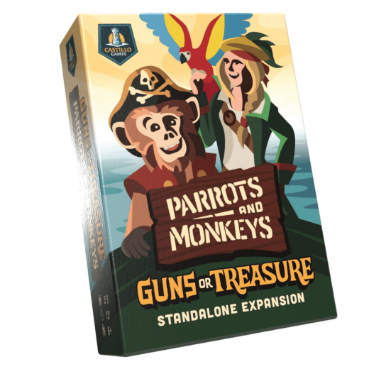 Guns or Treasure: Parrots and Monkeys (Exp.) i gruppen SÄLLSKAPSSPEL / Expansioner hos Spelexperten (ATGCLG02001)