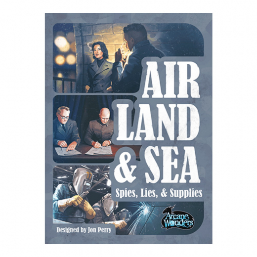 Air, Land, & Sea: Spies, Lies, & Supplies i gruppen SÄLLSKAPSSPEL / Kortspel hos Spelexperten (AWGAW03ASX1)