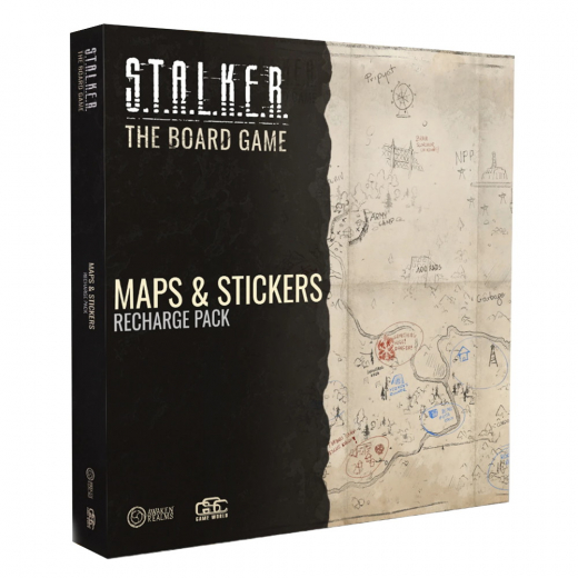 S.T.A.L.K.E.R. Map & Stickers Recharge Pack (Exp.) i gruppen SÄLLSKAPSSPEL / Expansioner hos Spelexperten (AWST04)