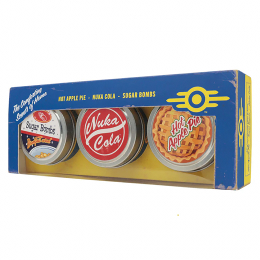 Fallout – Vault Dweller’s Scented Candle Set i gruppen LEKSAKER / Samlarprylar / Fallout Samlarprylar hos Spelexperten (B-FLT104)