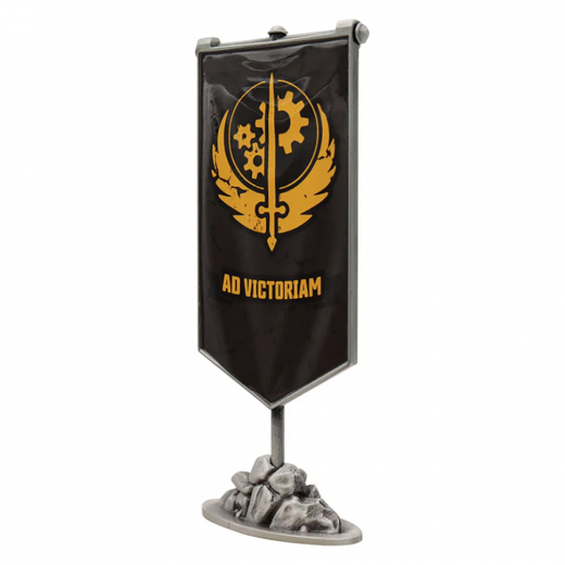 Fallout Limited Edition Brotherhood of Steel Metal Banner i gruppen LEKSAKER / Samlarprylar / Fallout Samlarprylar hos Spelexperten (B-FLT106)
