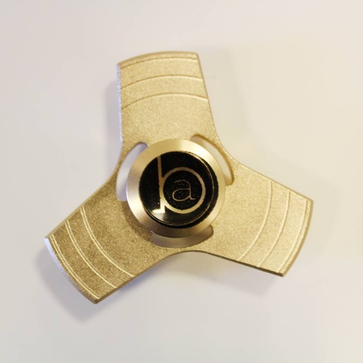 BA - Fidget Spinner Metallic Guld i gruppen  hos Spelexperten (BA-FSPINM03)
