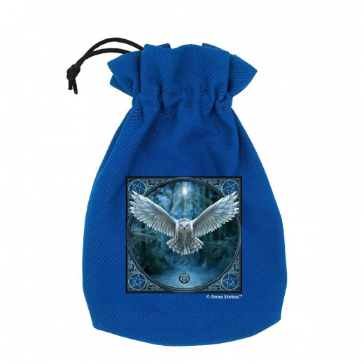 Anne Stokes Dice Pouch: Awaken Your Magic i gruppen SÄLLSKAPSSPEL / Tillbehör / Tärningar & tillbehör hos Spelexperten (BAST201)