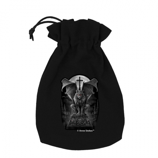 Anne Stokes Dice Pouch: Gargoyle i gruppen SÄLLSKAPSSPEL / Tillbehör hos Spelexperten (BAST204)