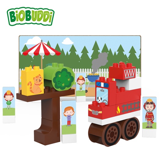 BioBuddi Town brandbil i gruppen  hos Spelexperten (BB-0127)