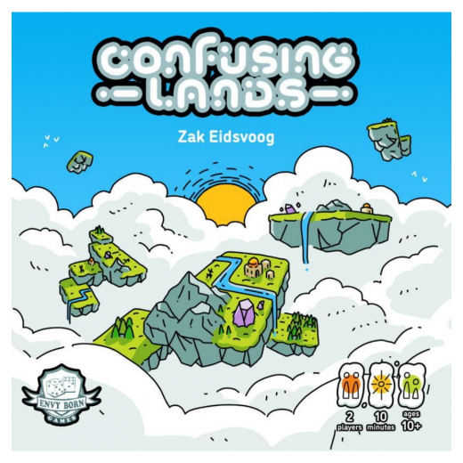 Confusing Lands i gruppen SÄLLSKAPSSPEL / Kortspel hos Spelexperten (BBO604)
