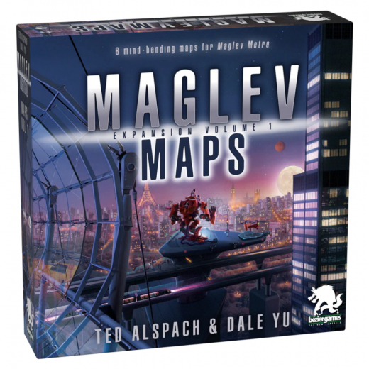 Maglev Metro - Maglev Maps: Volume 1 (Exp.) i gruppen SÄLLSKAPSSPEL / Expansioner hos Spelexperten (BEIMAGX)