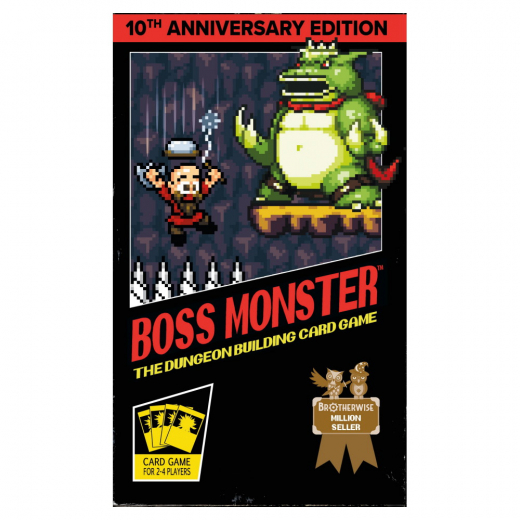 Boss Monster: 10th Anniversary Edition i gruppen SÄLLSKAPSSPEL / Kortspel hos Spelexperten (BGM504)