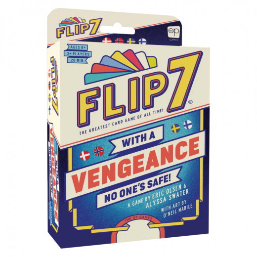 Flip 7: With A Vengeance (Swe) i gruppen SÄLLSKAPSSPEL / Kortspel hos Spelexperten (BLM072)
