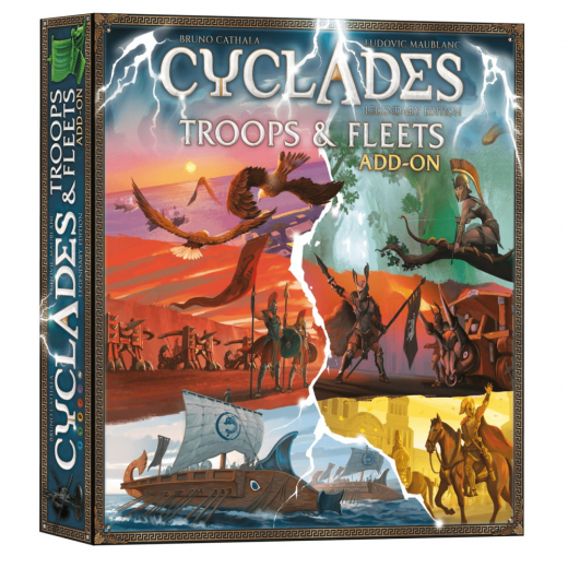 Cyclades: Legendary Edition - Troops & Fleets (Exp.) i gruppen SÄLLSKAPSSPEL / Tillbehör / Övriga hos Spelexperten (BLMSTU047MN)