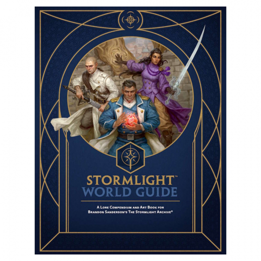 Cosmere RPG: Stormlight World Guide i gruppen SÄLLSKAPSSPEL / Rollspel / Cosmere RPG hos Spelexperten (BMG863)