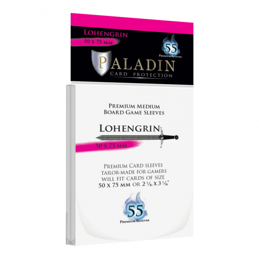 Paladin Sleeves 50 x 75 mm Lohengrin i gruppen SÄLLSKAPSSPEL / Tillbehör / Sleeves hos Spelexperten (BND00040)