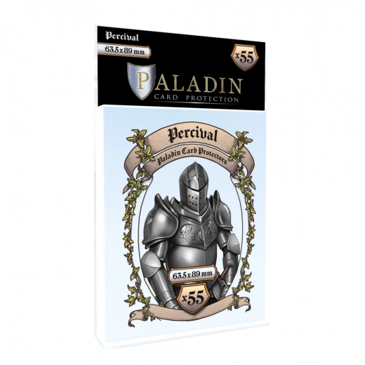 Paladin Sleeves 63,5 x 89 mm Percival i gruppen SÄLLSKAPSSPEL / Tillbehör / Sleeves hos Spelexperten (BND00041)