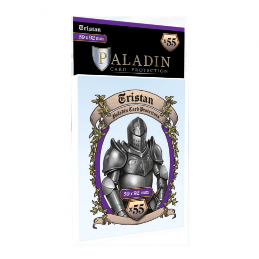 Paladin Sleeves 55 x 92 mm Tristan i gruppen SÄLLSKAPSSPEL / Tillbehör / Sleeves hos Spelexperten (BND00042)