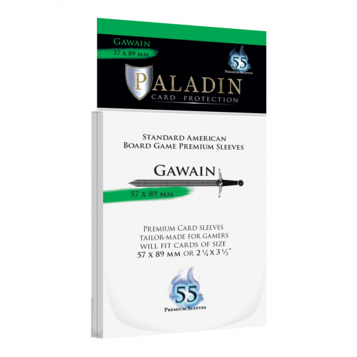 Paladin Sleeves 57 x 89 mm Gawain i gruppen SÄLLSKAPSSPEL / Tillbehör / Sleeves hos Spelexperten (BND00043)
