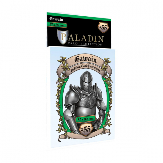 Paladin Sleeves 57 x 89 mm Gawain i gruppen SÄLLSKAPSSPEL / Tillbehör / Sleeves hos Spelexperten (BND00043)