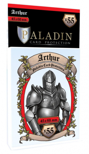 Paladin Sleeves 45 x 68 mm Arthur i gruppen SÄLLSKAPSSPEL / Tillbehör / Sleeves hos Spelexperten (BND00044)
