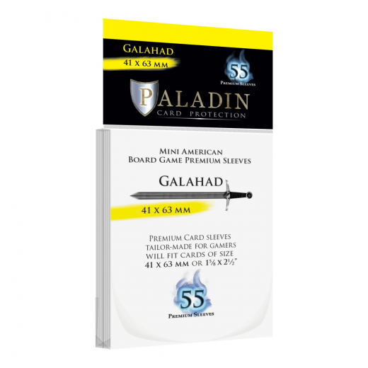 Paladin Sleeves 41 x 63 mm Galahad i gruppen SÄLLSKAPSSPEL / Tillbehör / Sleeves hos Spelexperten (BND00045)