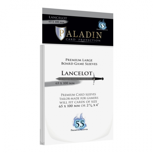 Paladin Sleeves 65 x 100 mm Lancelot i gruppen SÄLLSKAPSSPEL / Tillbehör / Sleeves hos Spelexperten (BND00046)