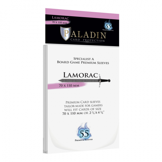 Paladin Sleeves 70 x 110 mm Lamorac i gruppen SÄLLSKAPSSPEL / Tillbehör / Sleeves hos Spelexperten (BND00047)