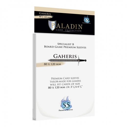 Paladin Sleeves 80 x 120 mm Gaheris i gruppen SÄLLSKAPSSPEL / Tillbehör / Sleeves hos Spelexperten (BND00048)