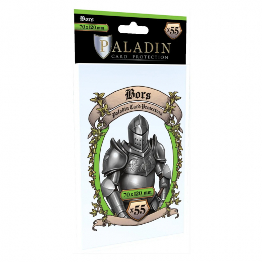 Paladin Sleeves 70 x 120 mm Bors i gruppen SÄLLSKAPSSPEL / Tillbehör / Sleeves hos Spelexperten (BND00049)