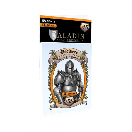 Paladin Sleeves 54 x 80 mm Bedivere i gruppen SÄLLSKAPSSPEL / Tillbehör / Sleeves hos Spelexperten (BND00052)