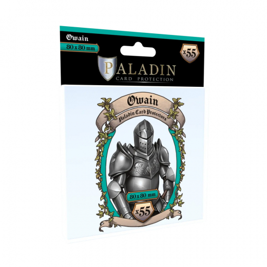 Paladin Sleeves 80 x 80 mm Owain i gruppen SÄLLSKAPSSPEL / Tillbehör / Sleeves hos Spelexperten (BND00056)