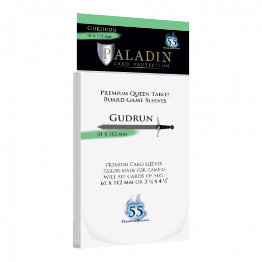 Paladin Sleeves 61 x 112 mm Gudrun i gruppen SÄLLSKAPSSPEL / Tillbehör / Sleeves hos Spelexperten (BND00065)