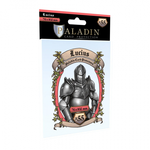 Paladin Sleeves 76 x 102 mm Lucius i gruppen SÄLLSKAPSSPEL / Tillbehör / Sleeves hos Spelexperten (BND00090)