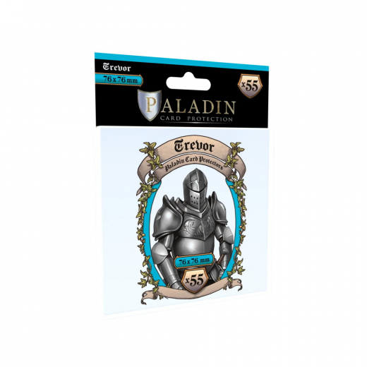 Paladin Sleeves 76 x 76 mm Trevor i gruppen SÄLLSKAPSSPEL / Tillbehör / Sleeves hos Spelexperten (BND00091)