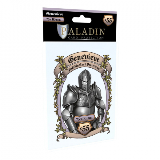 Paladin Sleeves 75 x 110 mm Genevieve i gruppen SÄLLSKAPSSPEL / Tillbehör / Sleeves hos Spelexperten (BND00093)