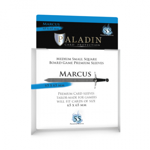 Paladin Sleeves 65 x 65 mm Marcus i gruppen SÄLLSKAPSSPEL / Tillbehör / Sleeves hos Spelexperten (BND00126)