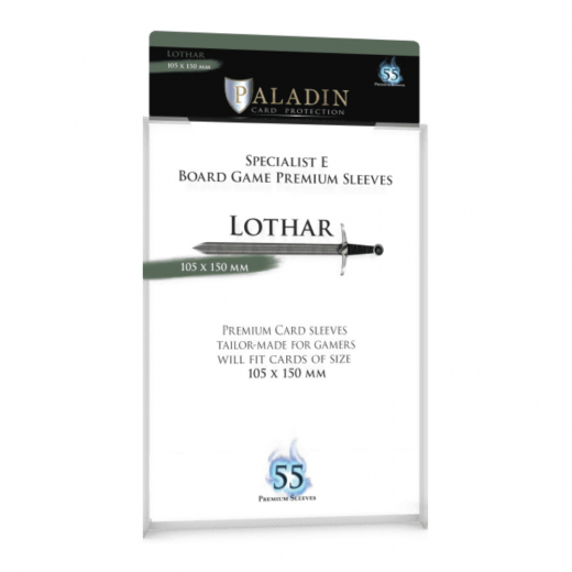 Paladin Sleeves 105 x 150 mm Lothar i gruppen SÄLLSKAPSSPEL / Tillbehör / Sleeves hos Spelexperten (BND00148)
