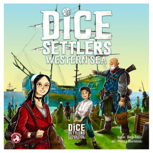 Dice Settlers: Western Sea i gruppen SÄLLSKAPSSPEL / Strategispel hos Spelexperten (BND0043)