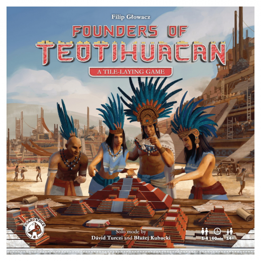 Founders of Teotihuacan i gruppen SÄLLSKAPSSPEL / Strategispel hos Spelexperten (BND0062)