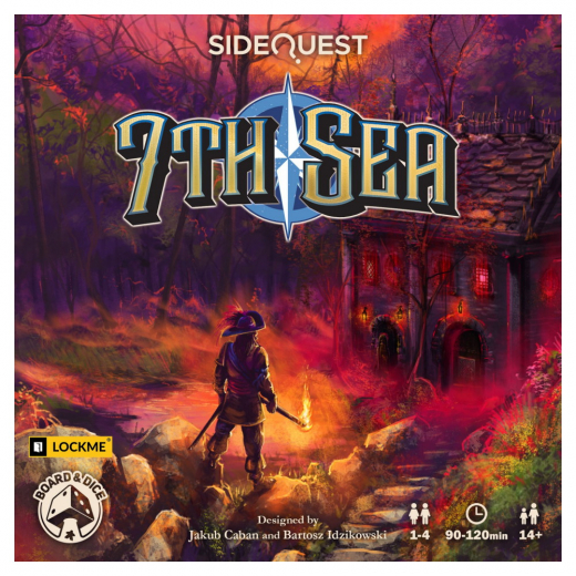 SideQuest: 7th Sea i gruppen SÄLLSKAPSSPEL / Escape Room hos Spelexperten (BND0081)