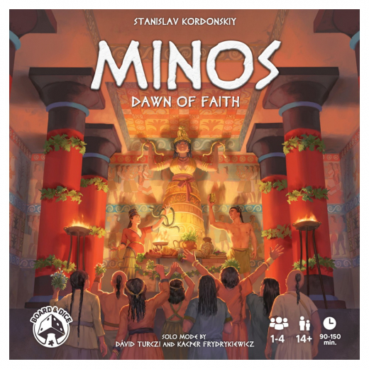 Minos: Dawn of Faith (Exp.) i gruppen SÄLLSKAPSSPEL / Expansioner hos Spelexperten (BND0151)
