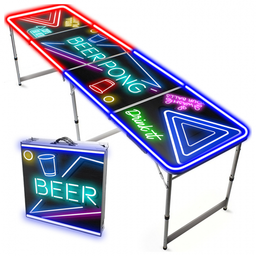 Beer Pong bord LED i gruppen SÄLLSKAPSSPEL / Festspel hos Spelexperten (BP-SPOTLIGHT)