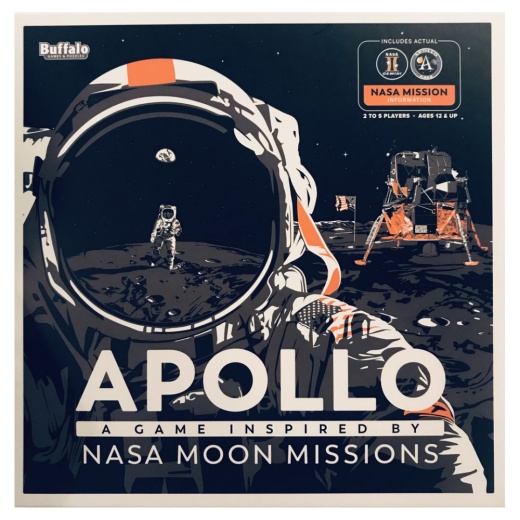 Apollo: A Game Inspired by NASA Moon Missions i gruppen SÄLLSKAPSSPEL / Strategispel hos Spelexperten (BUF258)
