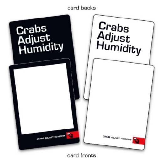 Crabs Adjust Humidity - Blank Deck (Exp.) i gruppen  hos Spelexperten (CAHBL)