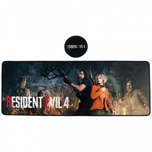Resident Evil 4 Desk Pad & Coaster Set i gruppen LEKSAKER / Samlarprylar hos Spelexperten (CAP-RE408)
