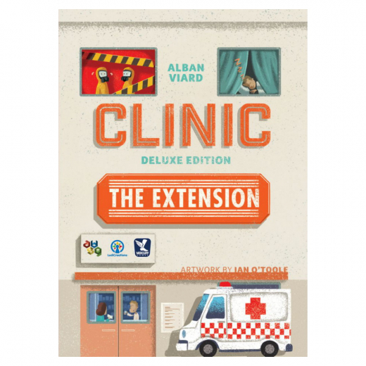 Clinic: Deluxe Edition - The Extension (Exp.) i gruppen SÄLLSKAPSSPEL / Expansioner hos Spelexperten (CAPCLINIC01)