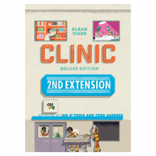 Clinic: Deluxe Edition - 2nd Extension (Exp.) i gruppen SÄLLSKAPSSPEL / Expansioner hos Spelexperten (CAPCLINIC02)